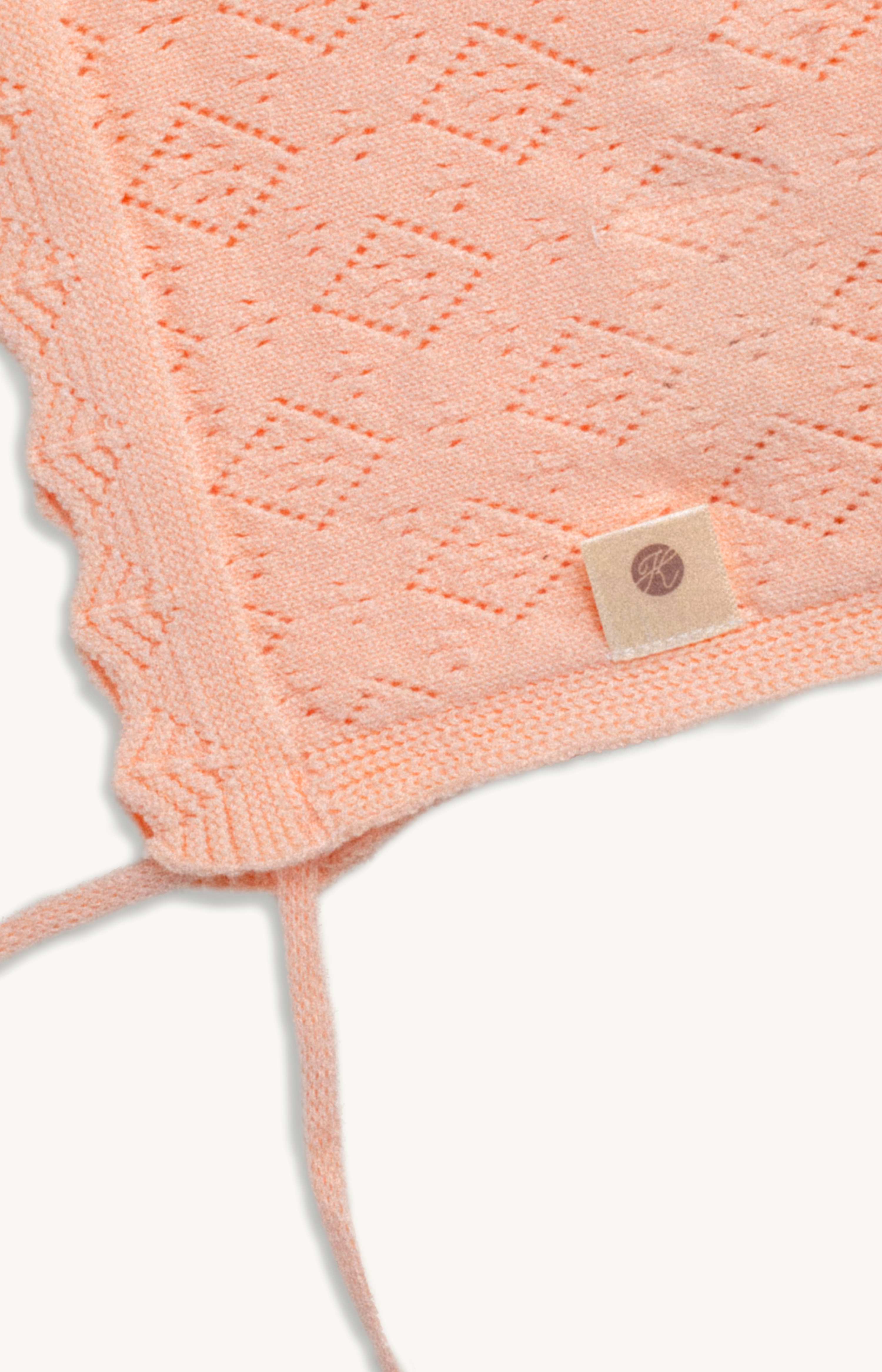 Pointelle Knit bonnet