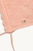 Pointelle Knit bonnet