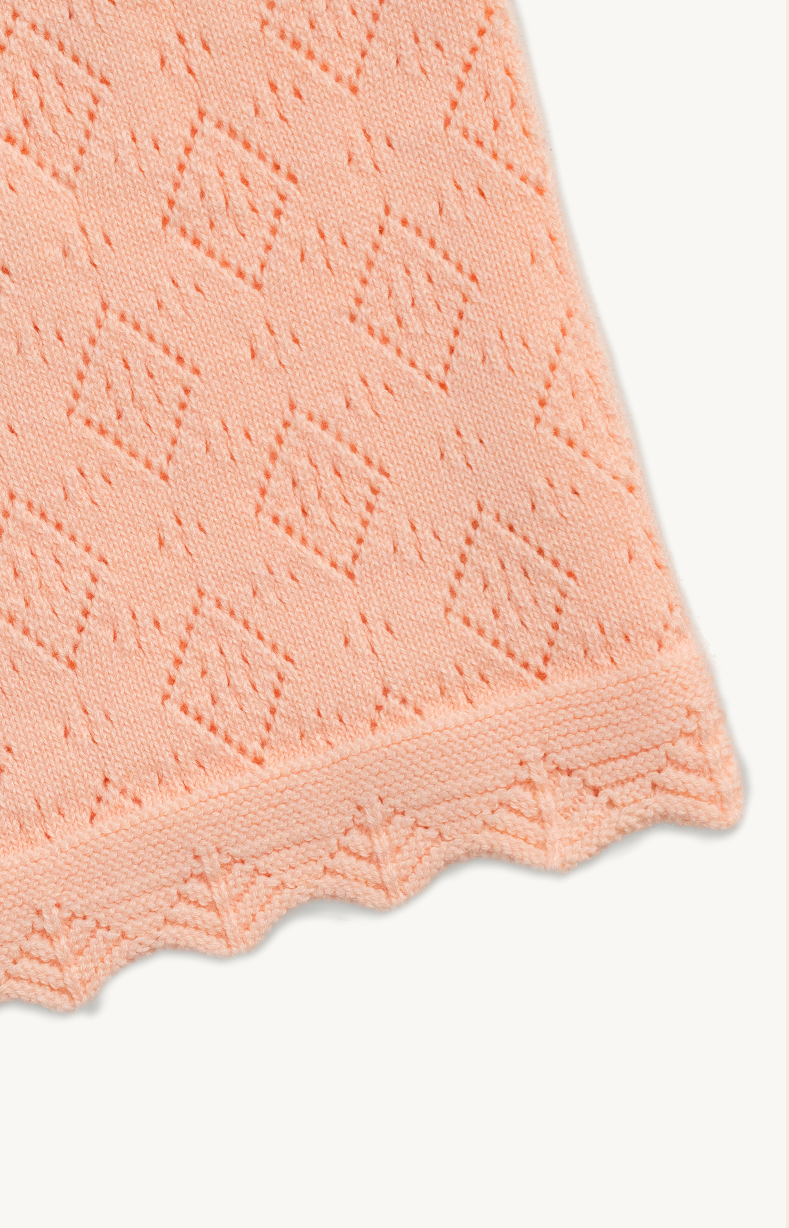 Pointelle Knit bonnet