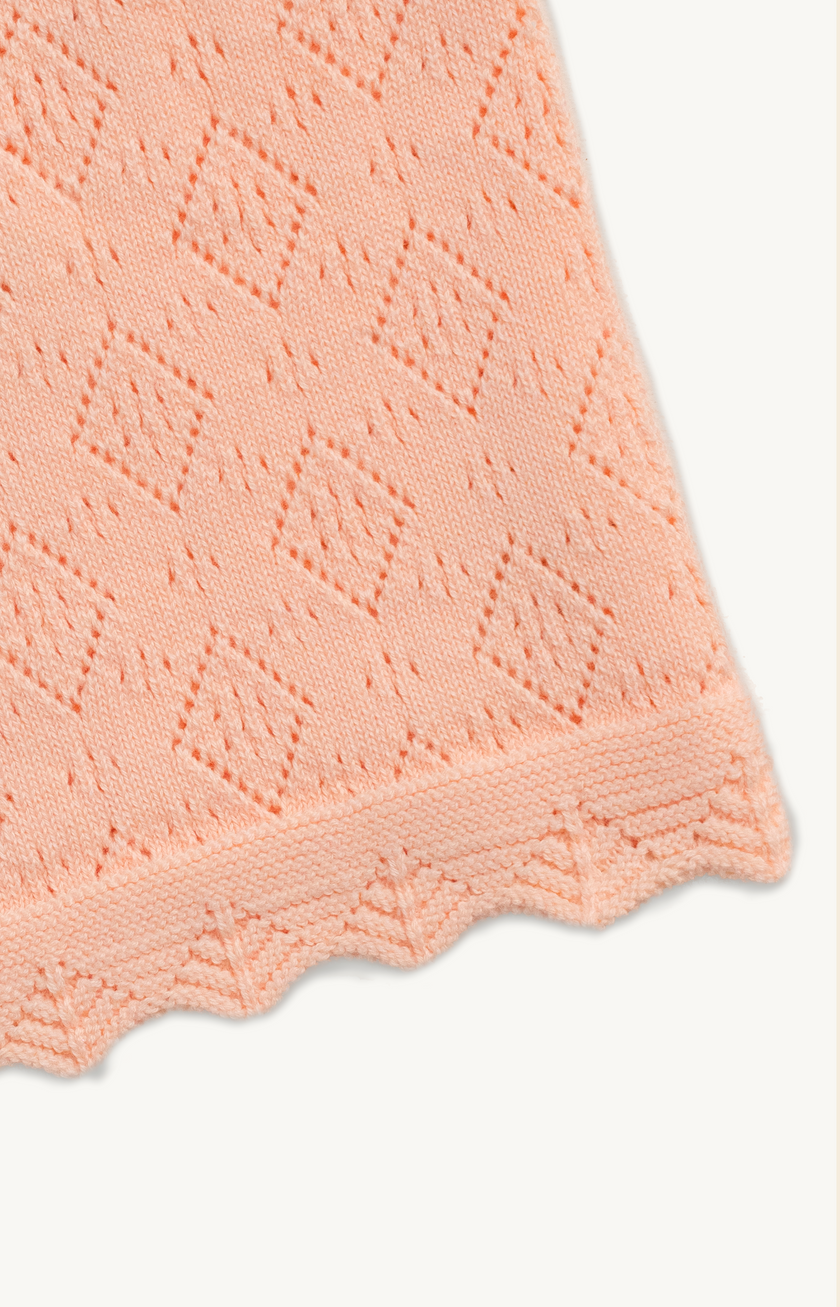 Pointelle Knit bonnet