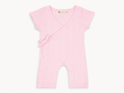 Pointelle Knit Romper